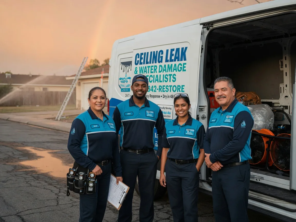 Ceiling Leak Cleanup company in Pilot Mountain, NC